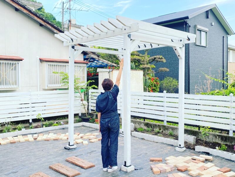 パーゴラDIY
